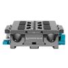 KONDOR BLUE LWS ARRI Bridge Plate for Cinema Cameras with Riser Compatible with ARRI Alexa Mini view 3