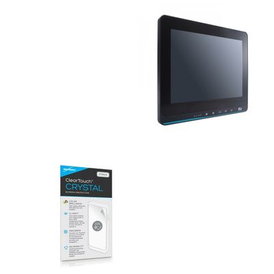 BoxWave Screen Protector Compatible with BSI Computer GOT110-316-PoE-PD - ClearTouch Crystal (2-Pack), HD Film Skin - Shields from Scratches