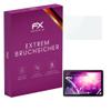 atFoliX Plastic Glass Protective Film compatible with TCL Tab 10s, 9H Hybrid-Glass FX Screen Protector view 1