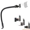 ChargerCity 24 Adjustable 4 Hole AMPS Pattern Replacement Car Truck Seat Rail Floor Mount w/24 Gooseneck for SiriusXM Satellite Radio/ICOM Yaesu CB Ham Radio & Garmin ZUMO XT Rigged Mount GPS view 2