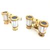 Golden Polish Pocket Monocular Binocular Brass Telescope Binocular Telescope (4 inch Approx. view 3