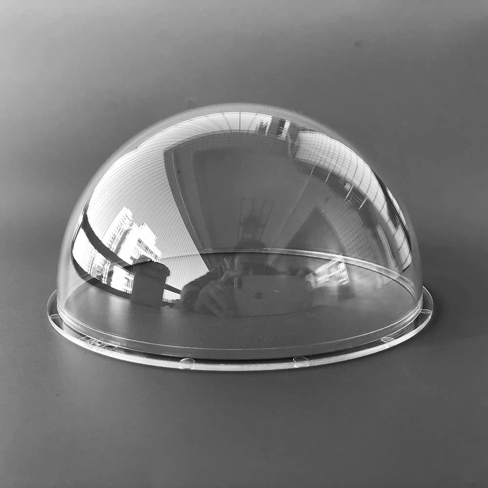 6 Inch Acrylic Clear Dome Cover Indoor Outdoor Waterproof Original Shell Speed Dome Security Surveillance CCTV Camera Housing Transparent Case