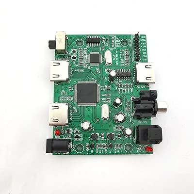 HDMI Separation and Extraction of Audio 7.1 Channel I2S/DSD/HBR/Fiber/Coaxial(HDMI to I2S/IIS) (Color : Plus HDMI Over I2S)