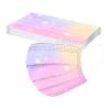 MUSBUY 50PCS Kids Face_Mask Children 3Ply Earloop Breathable Kids Boys Girls Outdoor School Back to School Supplies Starry sky gifts view 4