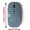 2.4G Wireless Mouse with Cute Pattern Design for All Laptops and Desktops with Nano Receiver - Christmas Snowflakes Nordic Style view 2