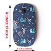 2.4G Wireless Mouse with Cute Pattern Design for All Laptops and Desktops with Nano Receiver - Cute Mouse view 2