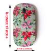2.4G Wireless Mouse with Cute Pattern Design for All Laptops and Desktops with Nano Receiver - Beautiful Colorful Christmas view 2