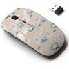 2.4G Wireless Mouse with Cute Pattern Design for All Laptops and Desktops with Nano Receiver - Awesome Hand Drawn view 1