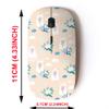 2.4G Wireless Mouse with Cute Pattern Design for All Laptops and Desktops with Nano Receiver - Awesome Hand Drawn view 2