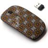 2.4G Wireless Mouse with Cute Pattern Design for All Laptops and Desktops with Nano Receiver - Blooming Jungle Motley view 1