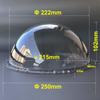 9.84 Inch Diameter 250MM Acrylic Indoor/Outdoor CCTV Clear Security Camera Dome Cover Camera Housing Fence Window for Pets Size 250x102mm view 2