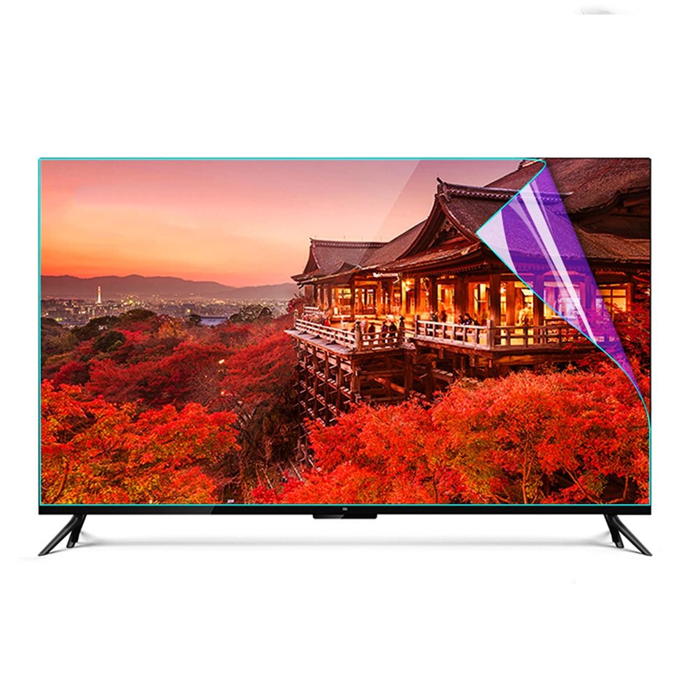 CICIHP Anti Glare TV Screen Protector for 50 55 65 Inch, Anti Blue Light Film Anti Scratch Relieve Eye Fatigue, for LCD, LED, 4K OLED & QLED HDTV,65" 1440809