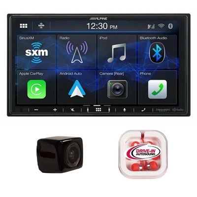 Alpine ILX-407 7 Inch Double DIN Digital Media Receiver with Backup Camera