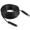 Backup Camera Cable 4PIN Video Power Aviation Extension Wire for Vehicle Car Camper Bus Van Truck Motorhome Trailer RV Reverse Rearview Monitor CCTV System Waterproof Shock Proof 49.2ft(15m) view 1