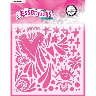 Studio Light ABM Mask Quirky Love Essentials 200x200mm nr.48