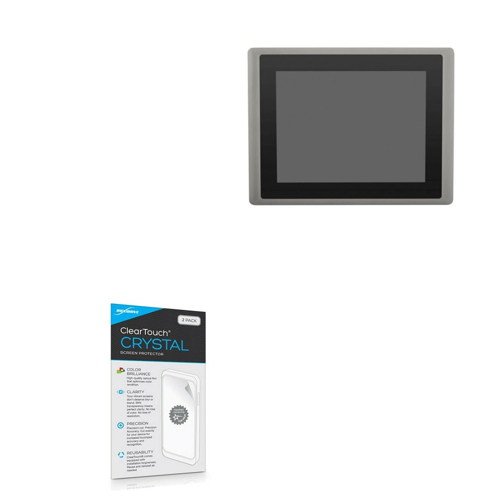 BoxWave Screen Protector Compatible with Cincoze CV-110/P1101 - ClearTouch Crystal (2-Pack), HD Film Skin - Shields from Scratches