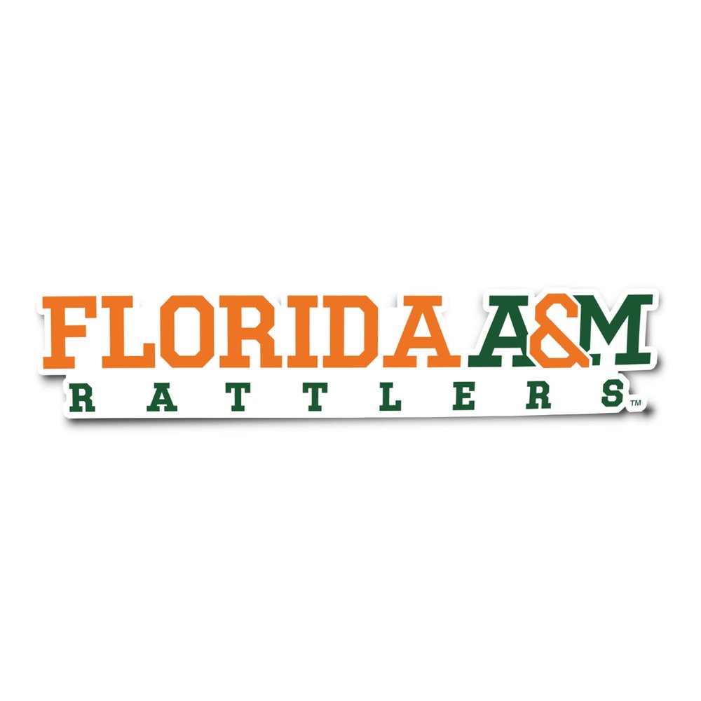 Desert Cactus Florida A&M University Sticker FAMU Vinyl Decal Laptop Water Bottle Car Scrapbook (IND 30)