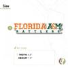Desert Cactus Florida A&M University Sticker FAMU Vinyl Decal Laptop Water Bottle Car Scrapbook (IND 30) view 3