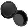 [4Pack] Rear Lens Cap Cover Compatible with All Canon EOS EF EF-S Camera Lens,EOS Rebel T7 T6 T5 90D 80D 77D 70D 60D 5Ds 1DX 5D 7D / 6D Mark II III 200D Rebel SL3 SL2 T8i T7i T6i T6S T4i T5i T5 T3 view 3