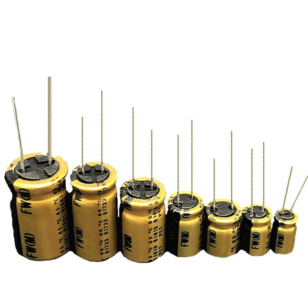 Available HiFi Audio Capacitor for Audio Equipment,25V 220uF FW 5pcs