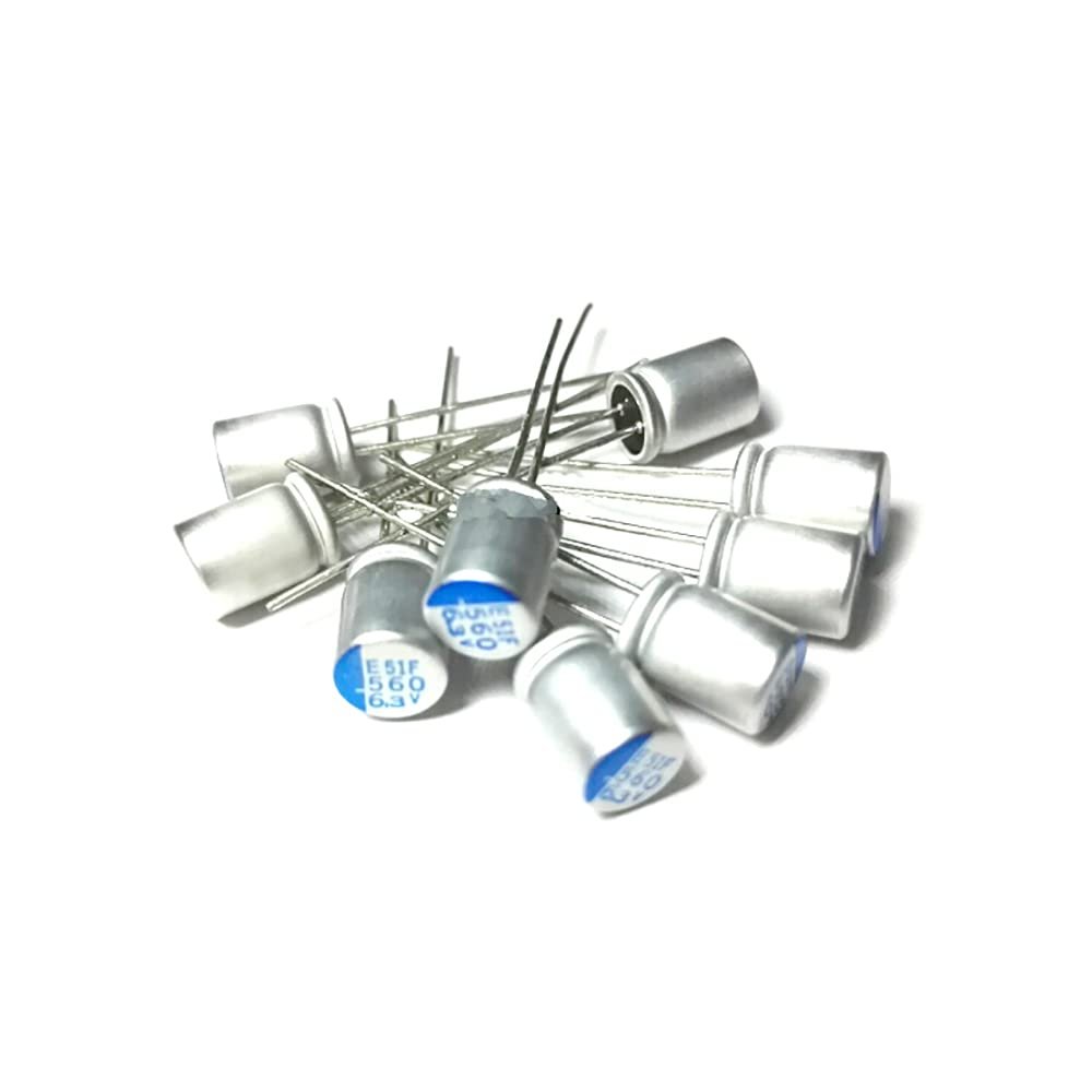 10pcs 6.3V 560UF Solid Motherboard Capacitor