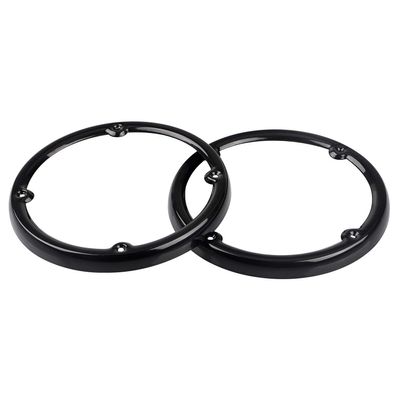 YDLMT 2Pcs Black Aluminum Rear Speaker Trim for Harley Touring Electra Tri Street Road Glide Ultra Limited 2014-2023