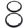 YDLMT 2Pcs Black Aluminum Rear Speaker Trim for Harley Touring Electra Tri Street Road Glide Ultra Limited 2014-2023 view 4