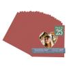 CountryArtHouse Brick Acid Free 7x7 Heart Picture Frame Mat with White Core Bevel Cut for 4x5 Pictures - Fits 7x7 Frame view 1