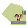 CountryArtHouse Pistachio Acid Free 7x7 Heart Picture Frame Mat with White Core Bevel Cut for 4x5 Pictures - Fits 7x7 Frame view 1