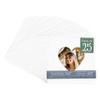 CountryArtHouse Oyster Shell Acid Free 7x7 Heart Picture Frame Mat with White Core Bevel Cut for 4x5 Pictures - Fits 7x7 Frame view 1
