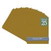 CountryArtHouse Metallic Gold Acid Free 8x10 Backing Board - Uncut Photo Mat Board - 25 Sheets view 1