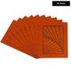 Basketball Texture Acid Free 8x10 Picture Frame Mats with White Core Bevel Cut for 6x8 Pictures - Fits 8x10 Frame - Pack of 25 Mats view 2