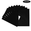 Black Acid Free 8.5x11 Picture Frame Mat with Black Bevel Cut Core for 5x7 Pictures - Fits 8.5x11 Frame - Pack of 25 - with Bags & Backings view 2