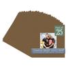 Aged Oak Acid Free 20x20 Picture Frame Mats with White Core Bevel Cut for 10x10 Pictures - Fits 20x20 Frame - Pack of 25 Mats view 1