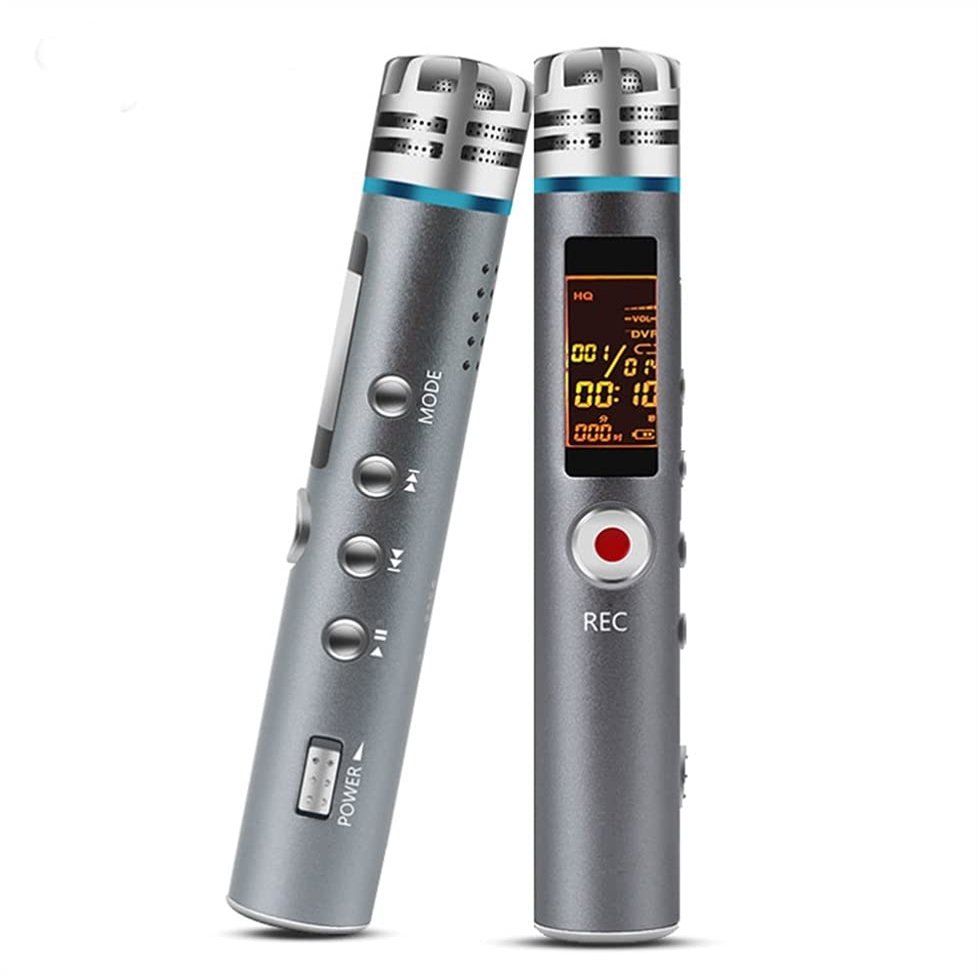 SMSOM 16GB Digital Voice Recorder,Voice Activated Recorder Built-in Speaker with MP3 Player,Noise Reduction Stereo HD Recording Voice,Very Suitable for Lecture Interview Meeting