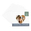 CountryArtHouse Oyster Shell Acid Free 7x7 Heart Picture Frame Mat with White Core Bevel Cut for 4x5 Pictures - Fits 7x7 Frame view 1