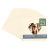 CountryArtHouse Cream Acid Free 7x7 Heart Picture Frame Mat with White Core Bevel Cut for 4x5 Pictures - Fits 7x7 Frame view 1