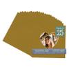 CountryArtHouse Metallic Gold Acid Free 7x7 Heart Picture Frame Mat with White Core Bevel Cut for 4x5 Pictures - Fits 7x7 Frame view 1