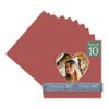 CountryArtHouse Brick Acid Free 7x7 Heart Picture Frame Mat with White Core Bevel Cut for 4x5 Pictures - Fits 7x7 Frame view 1