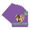 CountryArtHouse Purple Acid Free 7x7 Heart Picture Frame Mat with White Core Bevel Cut for 4x5 Pictures - Fits 7x7 Frame view 1