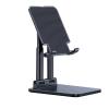 Autocel Foldable Tablet Holder - Fully Adjustable Height and Angle - Tablet Stand for Desk - Stand for Ipad - Dual Bars for Greater Stability - Kindle & E-Reader Holders (Black) view 1
