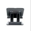 Autocel Foldable Tablet Holder - Fully Adjustable Height and Angle - Tablet Stand for Desk - Stand for Ipad - Dual Bars for Greater Stability - Kindle & E-Reader Holders (Black) view 2