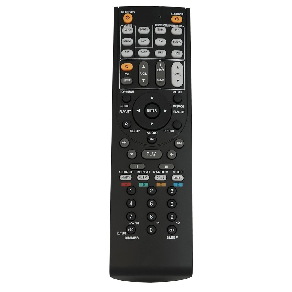Replacement Remote Control for Onkyo RC-738M TX-ST876S RC-740M TX-SR577 TX-NR1007 TX-NR3007 TX-NR636 HT-S3300 A/V AV Receiver