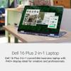 Dell Inspiron 16 Plus 2-in-1 Laptop, 16" FHD+ Touchscreen, Intel Core Ultra 7 256V(8 Cores, up to 4.8 GHz) Intel Arc Graphics, 16GB DDR5, 2TB SSD, Backlit, Windows 11 Pro view 2