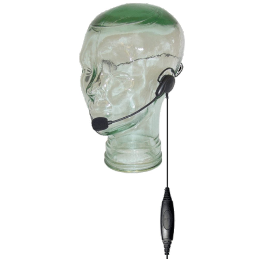 Klein Electronics Razor-M7 in-Line 1-Wire Lightweight Headset with Boom Microphone, Compatible with Motorola APX 6000 APX 7000 APX 8000 APX 4000 XPR 7550e XPR 7580e XPR 7350e and XPR 7380e Radios