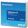 Quantum Ultrium LTO 9 Data Cartridge 18TB Native / 45TB 2.5:1 Compression, Black (MR-L9MQN-01) view 1