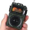 Shortwave Radio, HanRongDa Bluetooth Speaker Support MicroSD, FM MW WB SW Receiver with NOAA Alerts and Sleep Timer, Rechargeable Retro Analog Radios with Backlit and ATS Preset for Camping HRD700 view 1