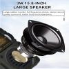 Shortwave Radio, HanRongDa Bluetooth Speaker Support MicroSD, FM MW WB SW Receiver with NOAA Alerts and Sleep Timer, Rechargeable Retro Analog Radios with Backlit and ATS Preset for Camping HRD700 view 3