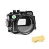 Seafrogs Waterproof Underwater Housing Case for Canon EOS M6 II+ EF-M 22mm f/2 Lens, Built-in Water Leakage Sensor, Vacuum Pump System, Replaceable Barrel view 1