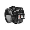 Seafrogs Waterproof Underwater Housing Case for Canon EOS M6 II+ EF-M 22mm f/2 Lens, Built-in Water Leakage Sensor, Vacuum Pump System, Replaceable Barrel view 4